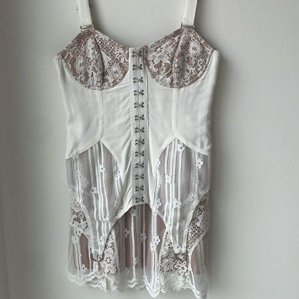 For Love & Lemons Alexandria mini dress